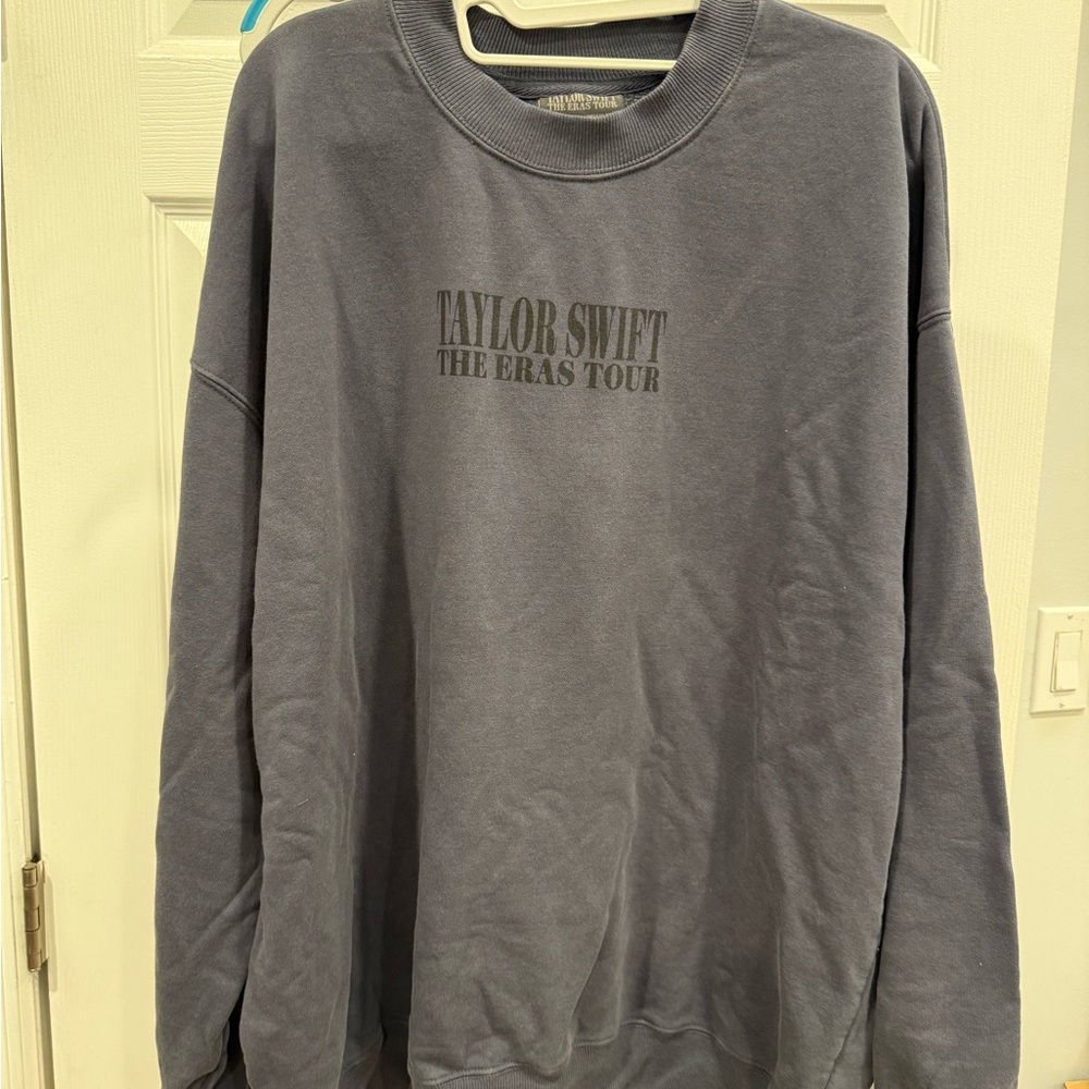 New with Tags, Taylor Swift The Eras Tour Blue Crewneck Sweater